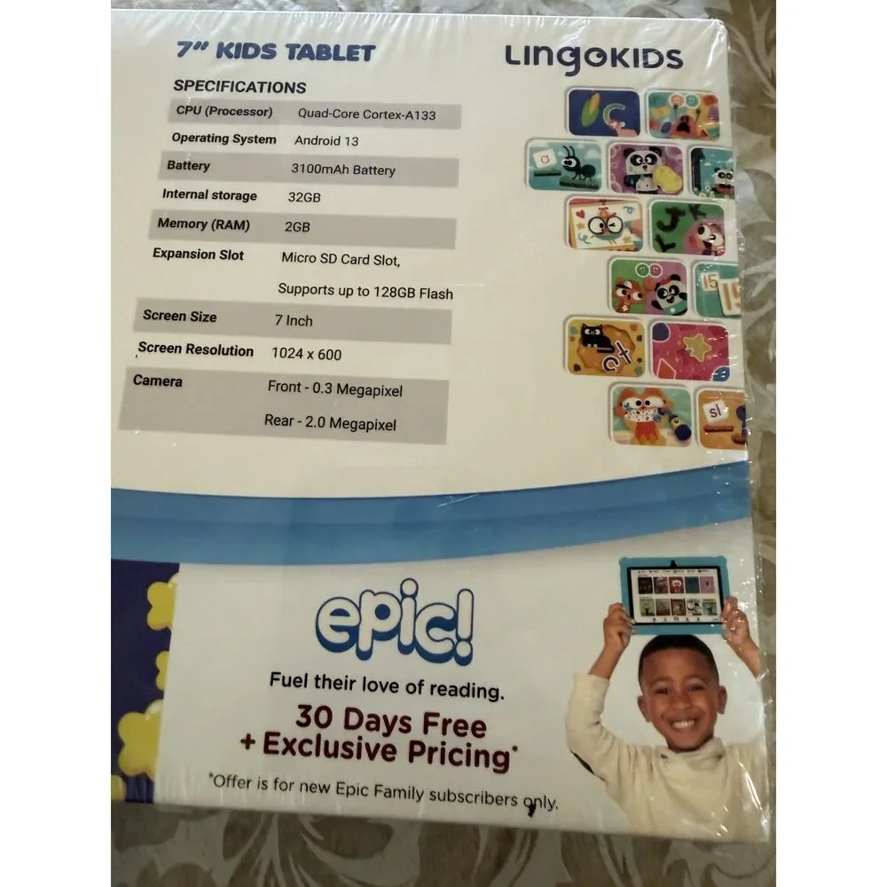 NWT LingoKids Contixo 7